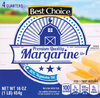 80% Vegetable Oil Margarine Quarters, 4 sticks