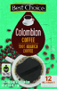 Colombian Single Serve Coffee Pods - 12ct