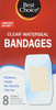 Clear Waterseal Bandages - 8ct Box