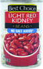 No Salt Added Light Red Kidney Beans - 15oz Can