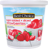 Sugar Added Sliced Strawberries - 23oz Tub