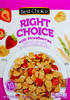 Right Choice Crispy Rice & Wheat Flakes w/ Strawberries - 11oz Box