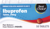 Ibuprofen Tablets  - 50ct Box