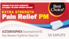 Extra Strength Pain Relief PM Caplets - 50ct Box
