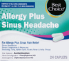 Allergy Plus Sinus Headache Caplets