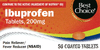 Ibuprofen Coated Tablets - 50ct Box